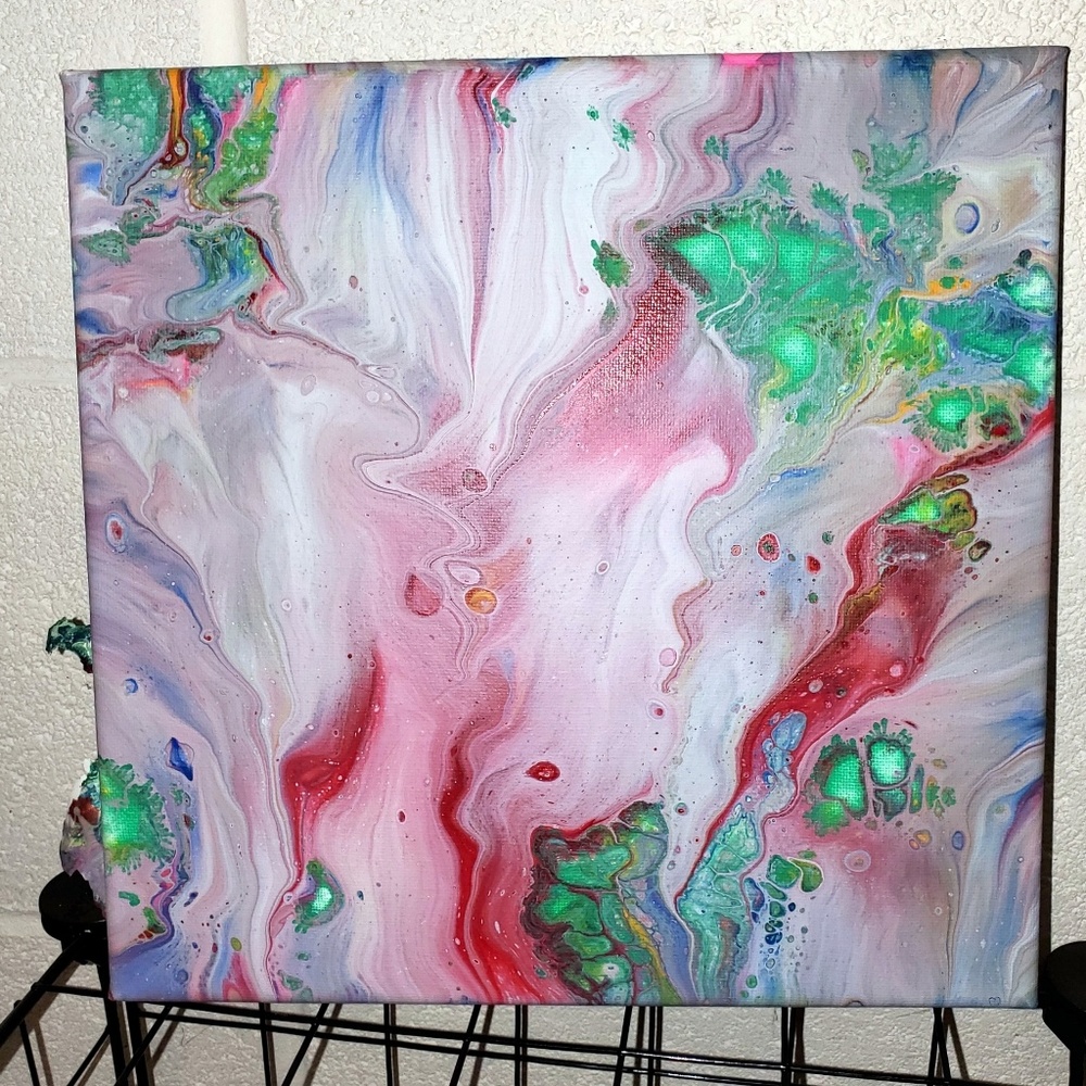 Wall art original painting abstract decor